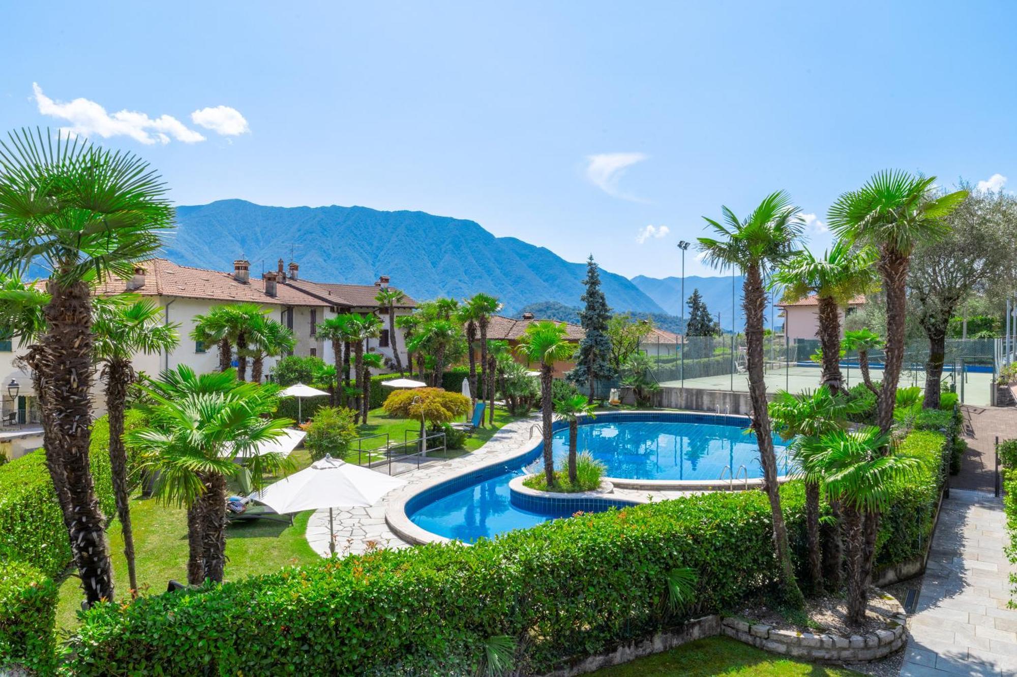 Albergo Villa Edy トレメッツォ エクステリア 写真